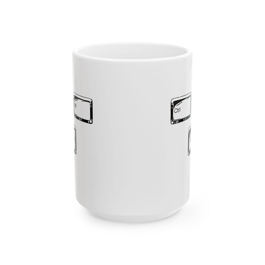 Ctrl-Alt-Drink Coffee Mug – The Ultimate Reboot for Your Day!