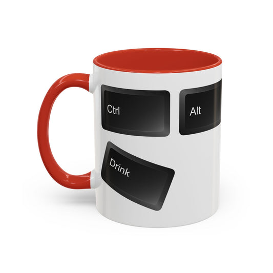 Ctrl + Alt + Drink | Funny Coffee Mug for Programmers & IT Pros