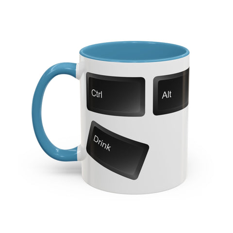 Ctrl + Alt + Drink | Funny Coffee Mug for Programmers & IT Pros